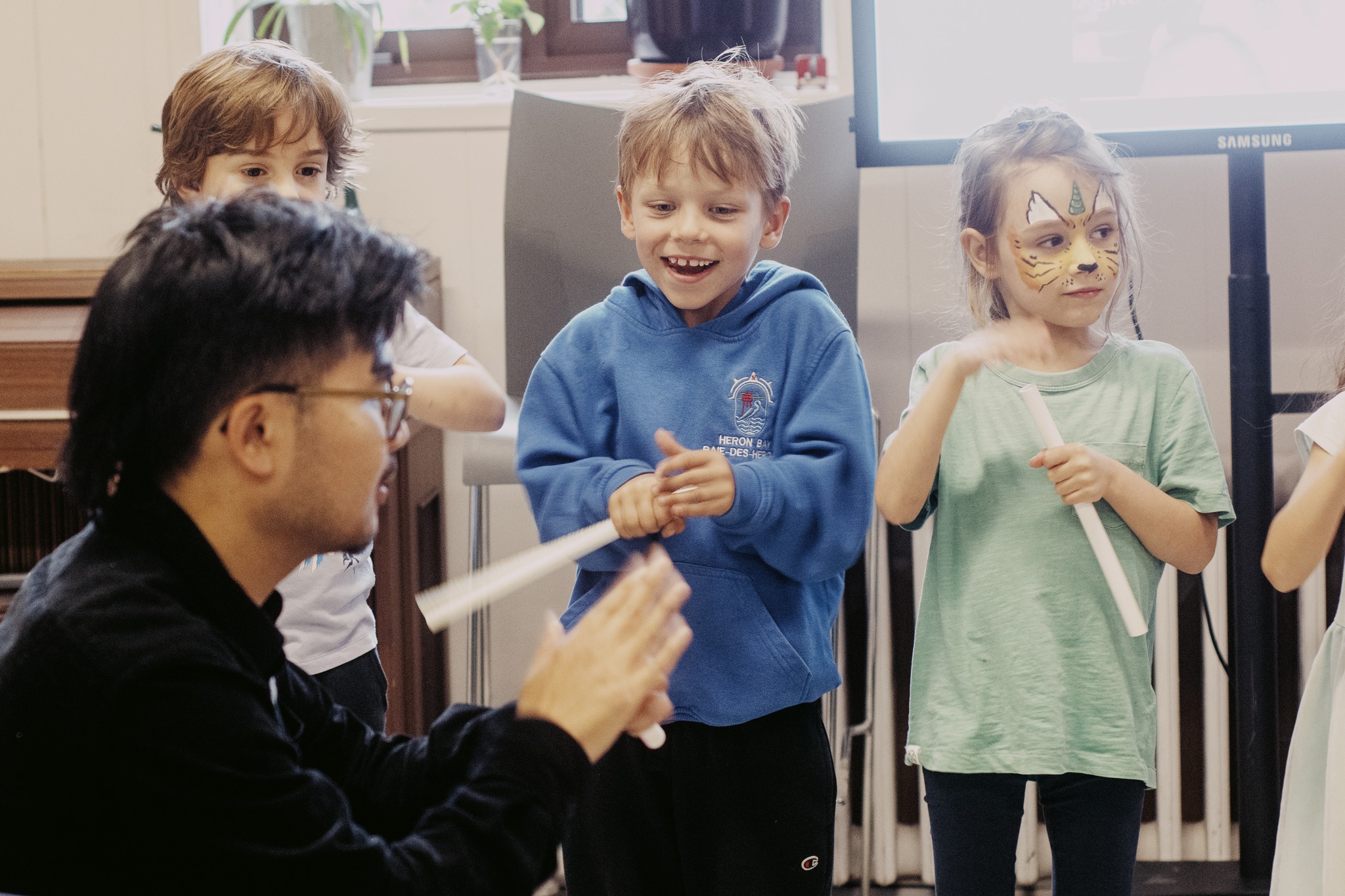 Atelier duo ék — participants en action